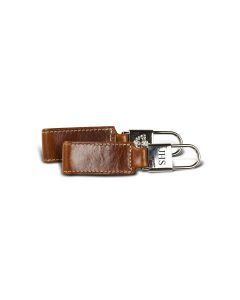 Chapman Key Fob - British Tan Florentine Leather