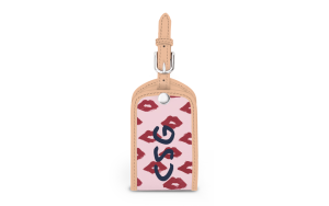 Landry Luggage Tag - Monogram Stripe