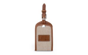 Landry Luggage Tag - Leather Patch